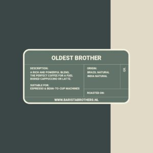 Oldest Brother Barista Brothers vers gebrand branderij wezep