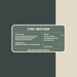 STep-brother barista brothers vers gebrande koffie uit eigen branderij in wezep