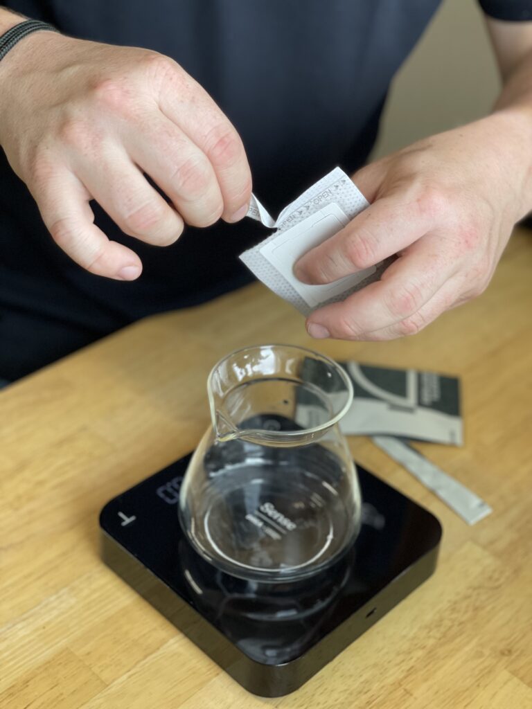BaristaBrothers Dripbag Colombia filterkoffie to go uit eigen branderij versgebrand