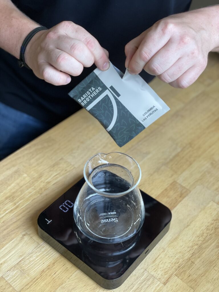BaristaBrothers Dripbag Colombia filterkoffie to go uit eigen branderij versgebrand